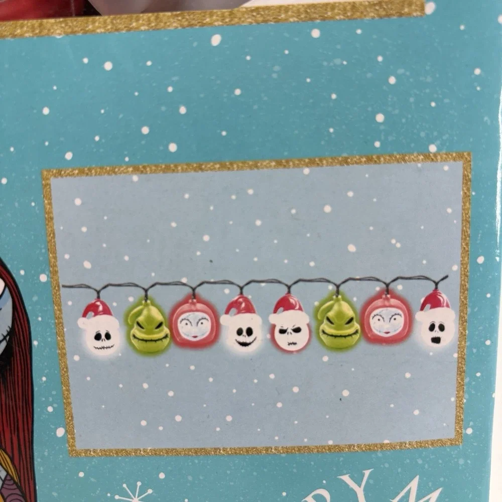 Disney The Nightmare Before‎ Christmas Musical Character String Lights Flashing